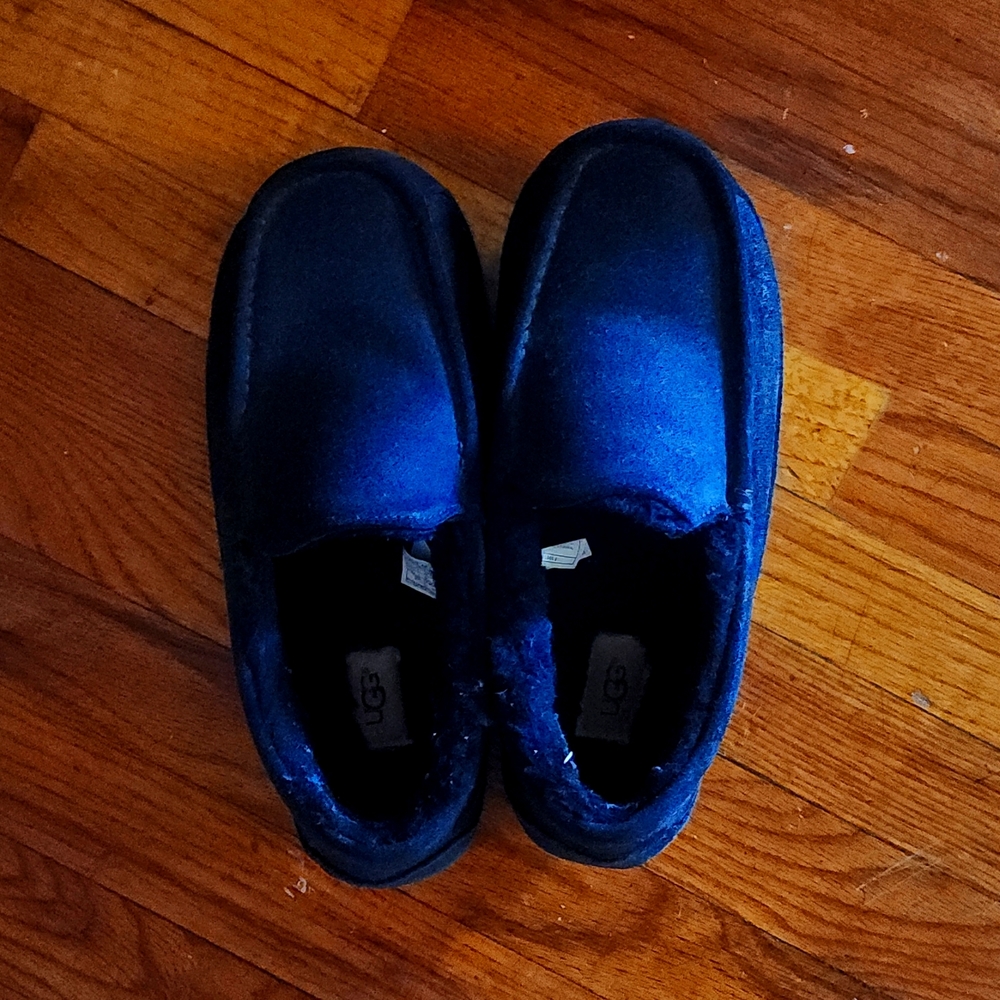Ugg suede fur slippers